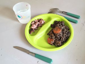 Petit salé aux lentilles